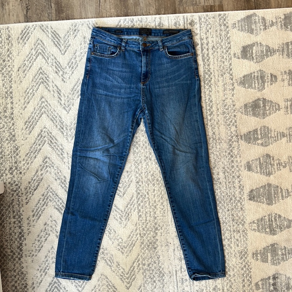 Tailor made jeans - high rise slim straight